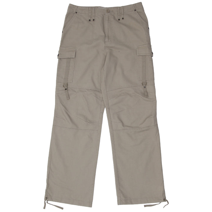 Ladies Brown Cargo Pants