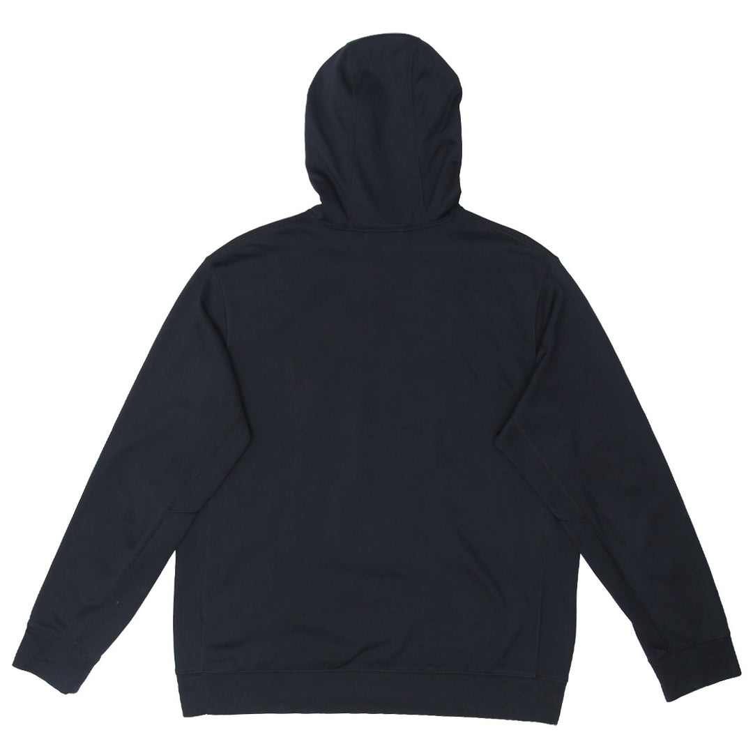 Mens Nike Therma-Fit Spell Out Black Pullover Hoodie