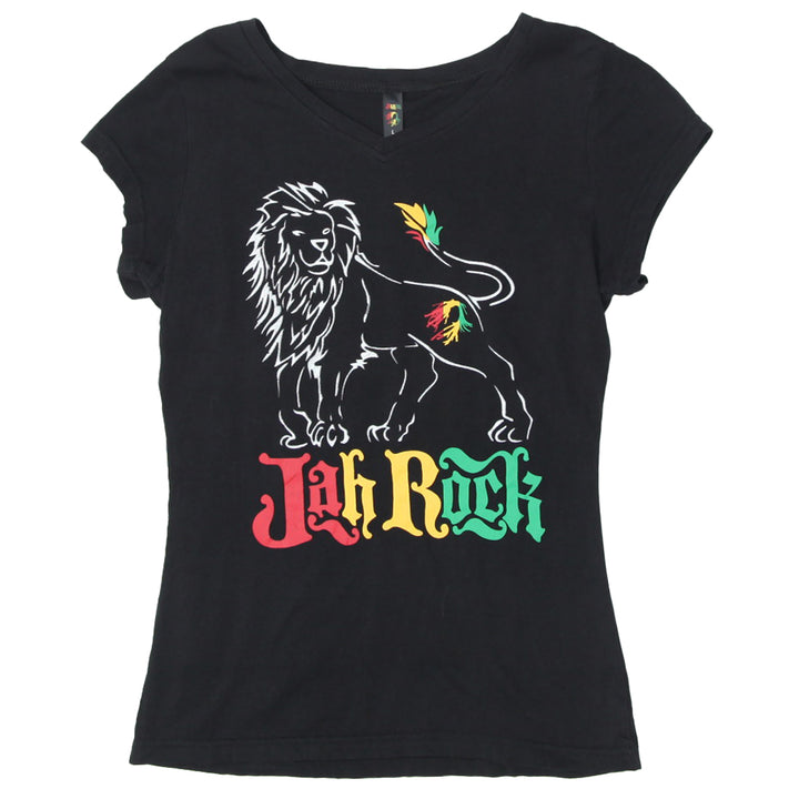 Ladies Ja Rock Lion Graphic T-Shirt