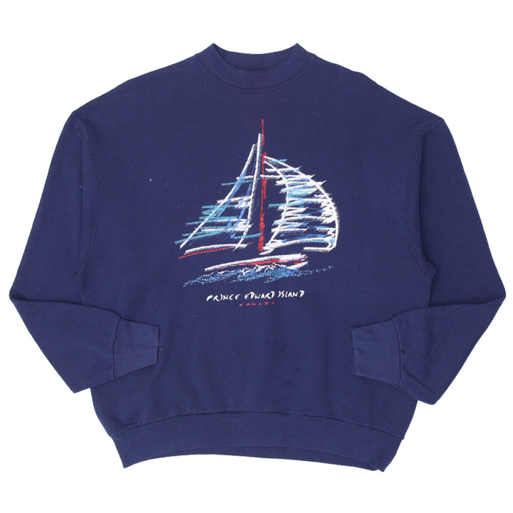 Vintage Fruit of the Loom Sweatshirt XL Prince Edward island Graphic Made In Canada