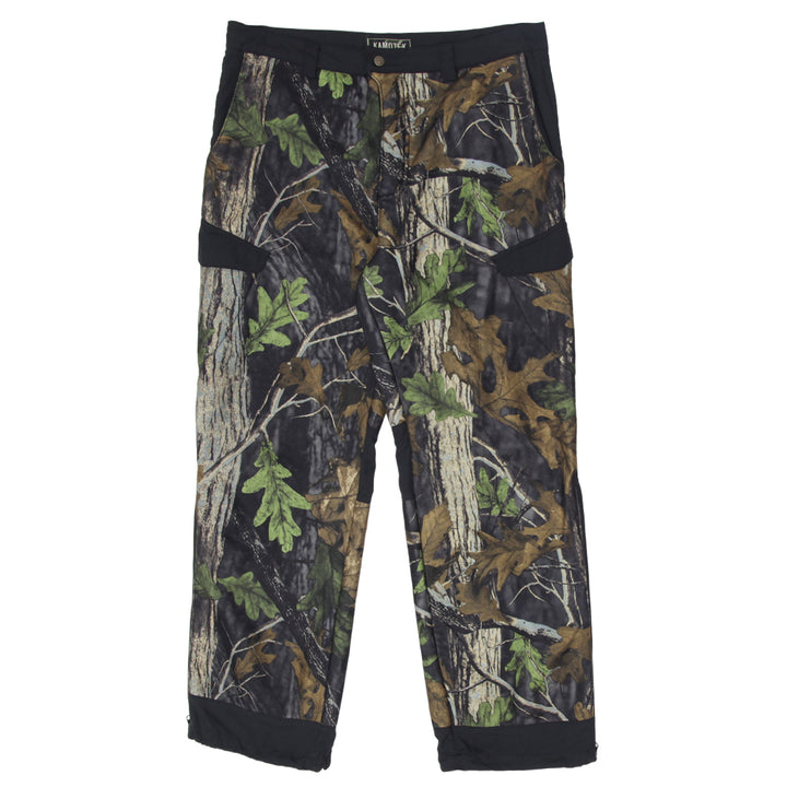 Mens Kamotek Outdoor Insulated Forest Camo Cargo Pants