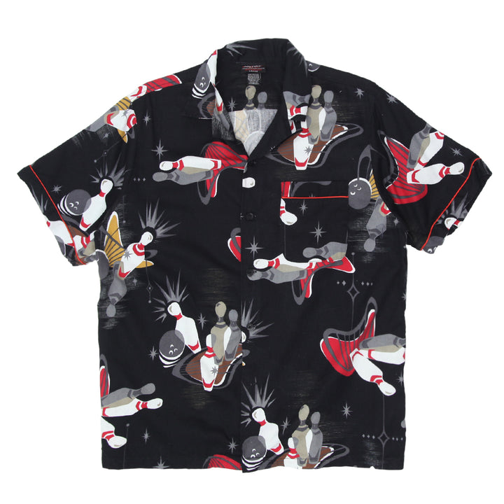 Mens Hilton Bowling Print Shirt