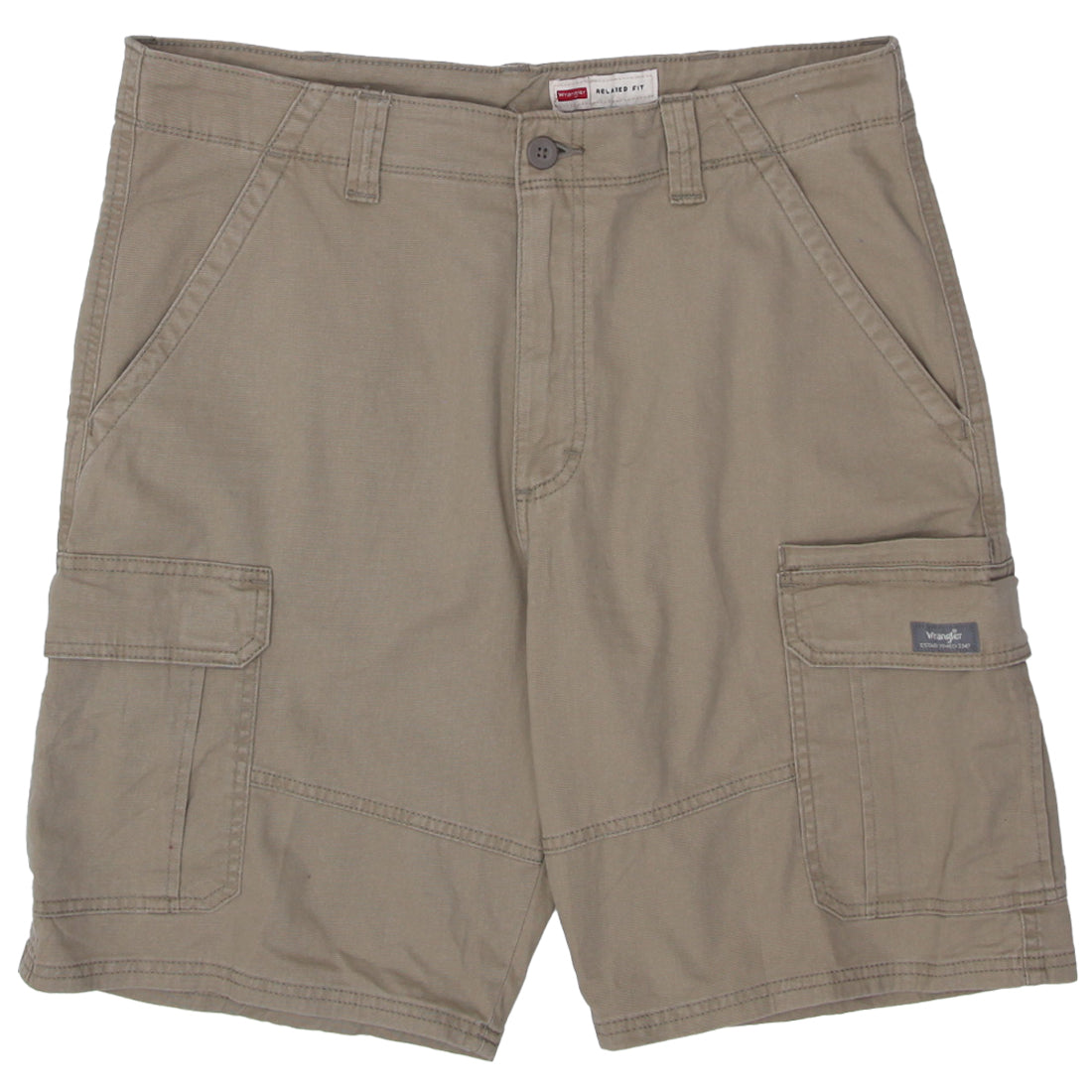 Mens Wrangler Relaxed Fit Cargo Shorts Fashion Rerun Vintage
