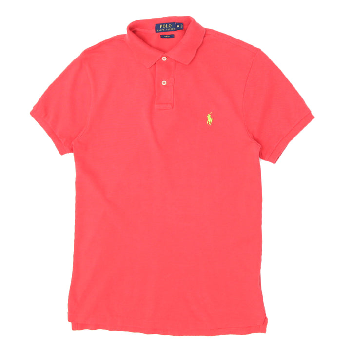 Mens Polo Ralph Lauren Slim Fit Red Polo T-Shirt