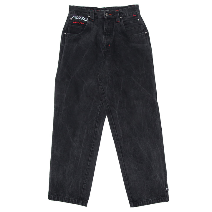 Mens Y2K Fubu Embroidered Carpenter Jeans