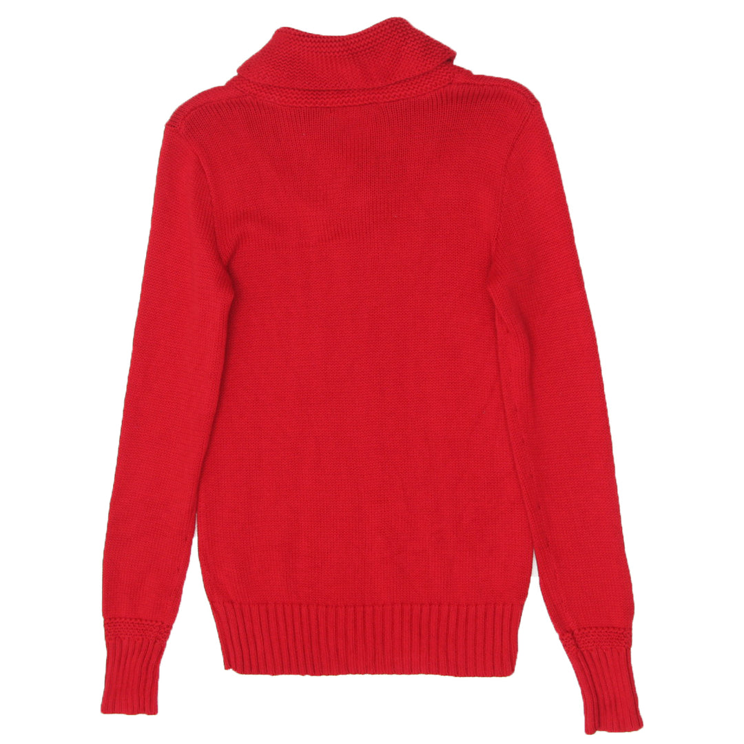 Ladies Ralph Lauren Red Long Sleeve Sweater