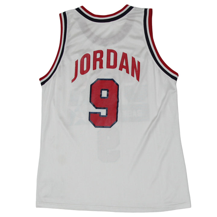 Vintage Champion USA Jordan 9 Basketball Basketball Jersey