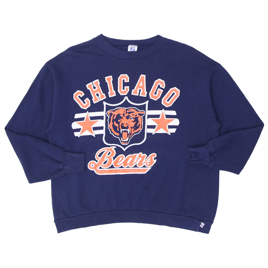 Vintage outlet 80s Chicago Bears crew neck sweatshirt xl Made in the USA