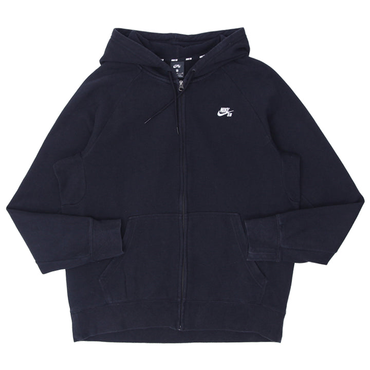 Mens Nike SB Full Zip Black Hoodie