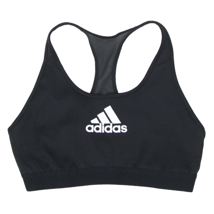 Ladies Adidas Racerback Black Sports Bra