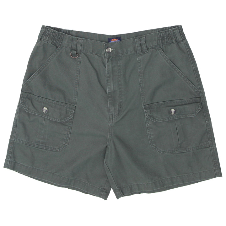 Ladies Dickies Cargo Shorts Green