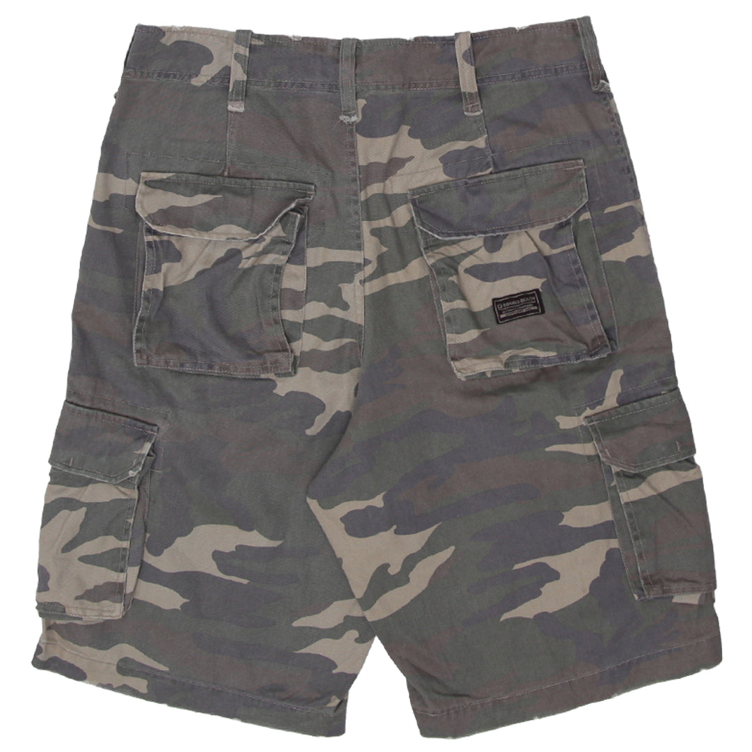 Mens Bongo Beach Camouflage Cargo Shorts