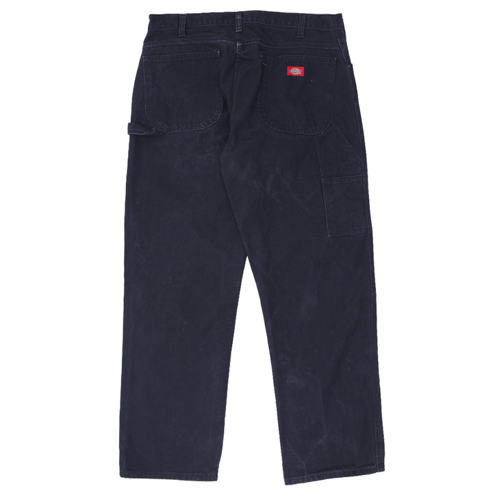 Mens Dickies Carpenter Work Pants Black