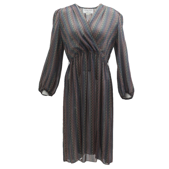 Vintage Jackie Taub For Connections Sheer Dress Ladies