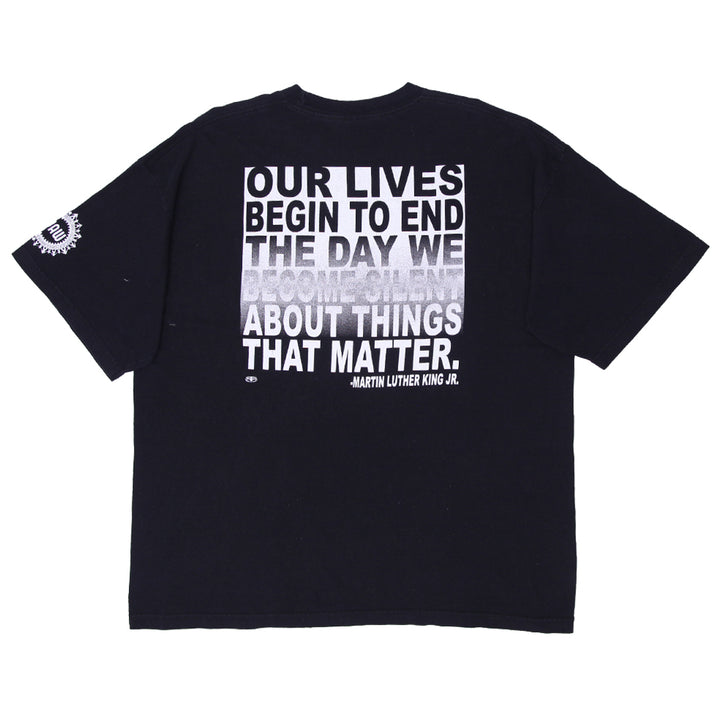 Vintage Bayside Martin Luther King Jr. Quote Graphic T-Shirt 3XL Made in USA