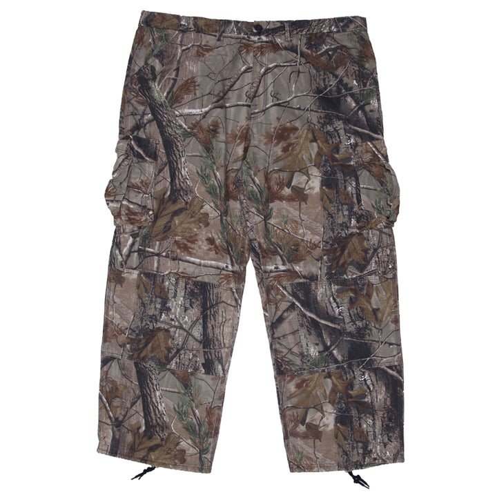 Mens Realtree AP Forest Camo Cargo Pants