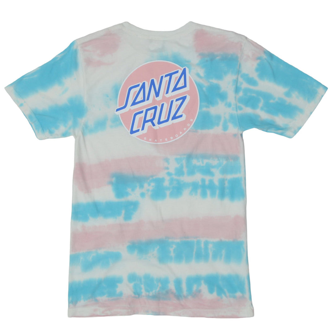 Mens Santa Cruz Skateboards Tie Dye T-Shirt