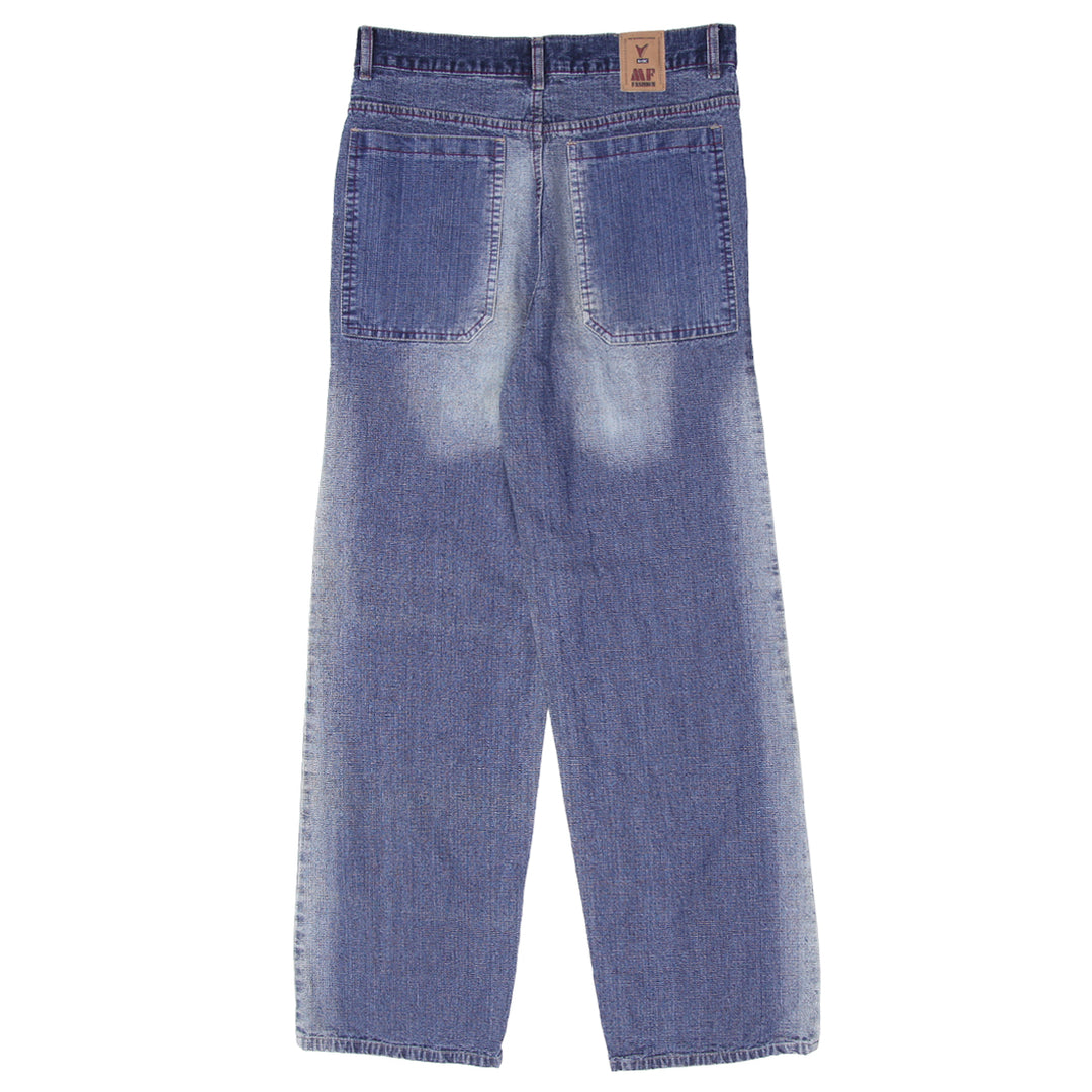 Mens Y2K MF Fashion Straight Leg Jeans