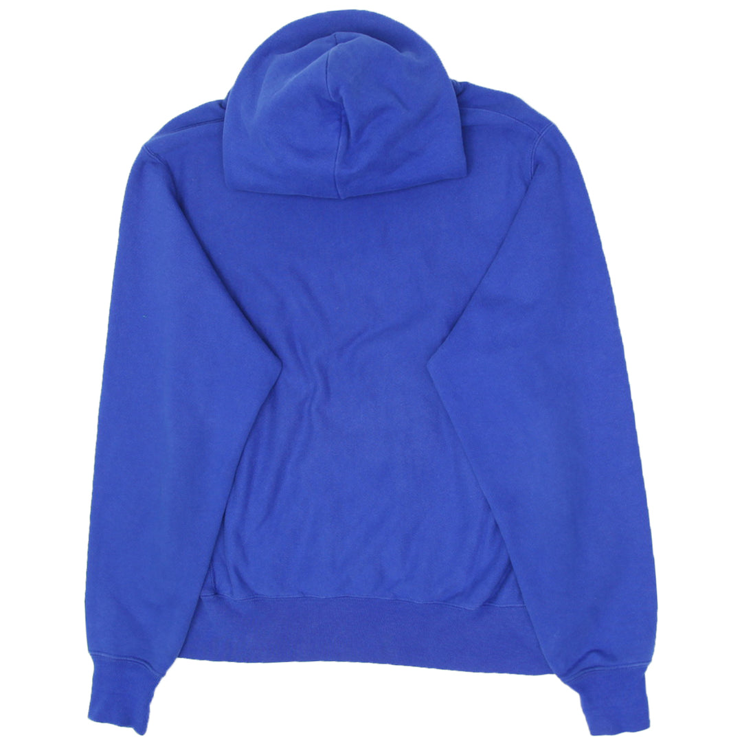 Mens Champion Reverse Weave Blue Pullover Hoodie