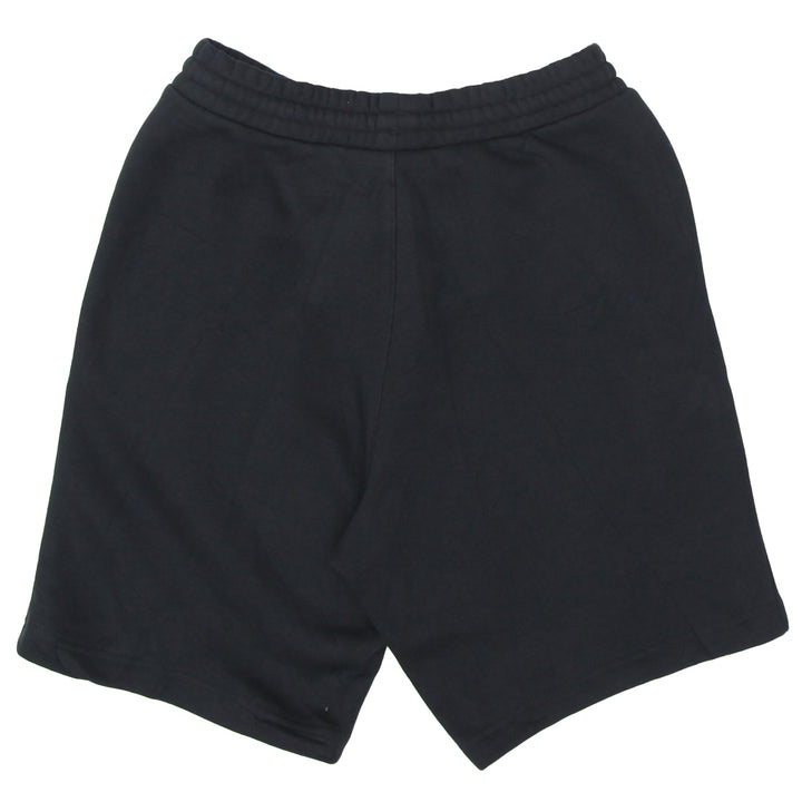 Mens Adidas Originals Embroidered Black Fleece Shorts