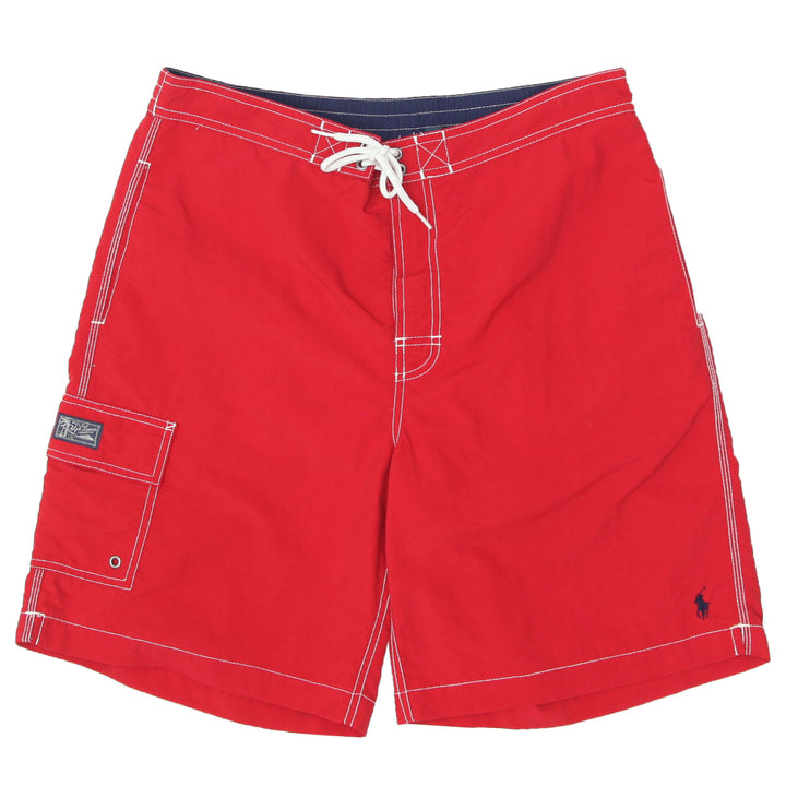 Mens Polo by Ralph Lauren Red Board Shorts