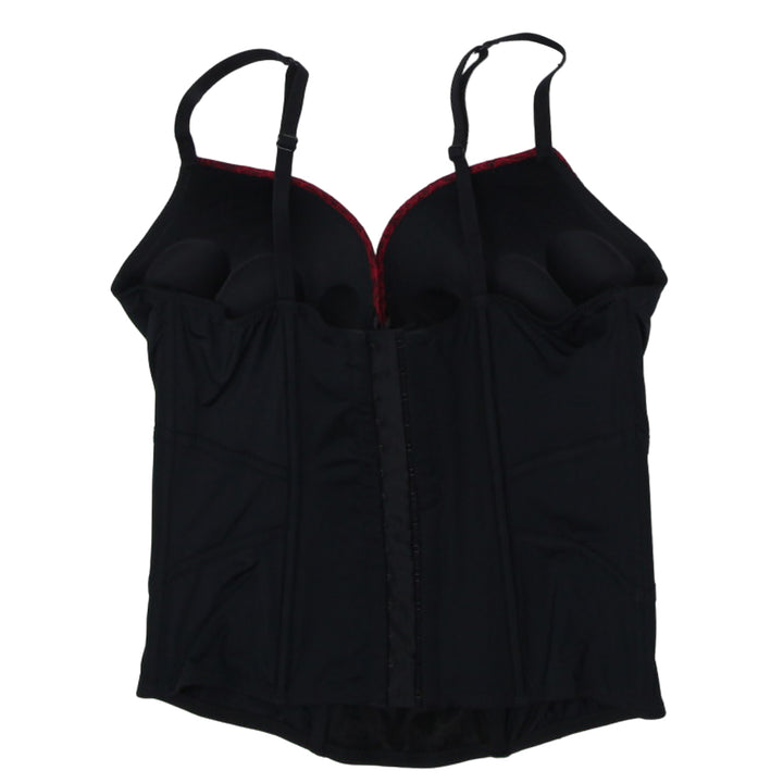 Ladies La Senza Red/Black Push Up Corset