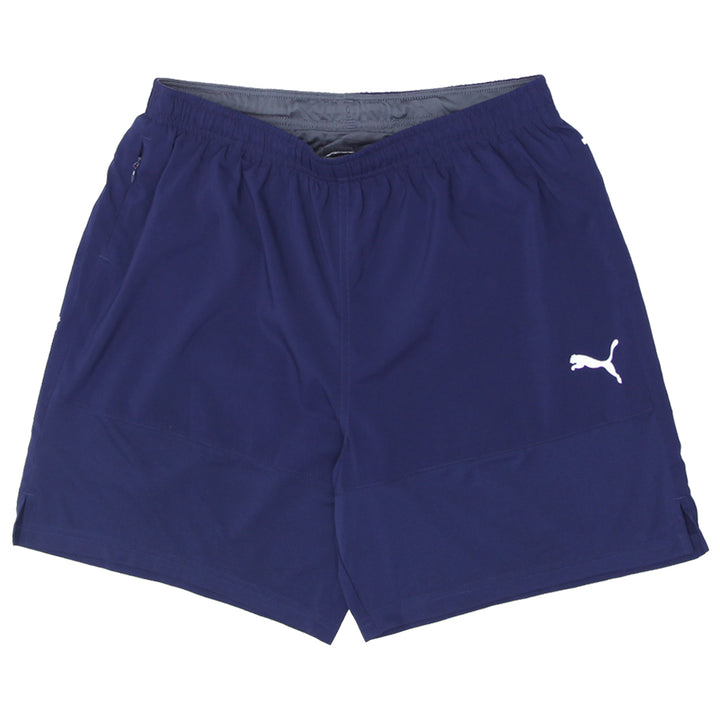 Mens Puma Navy Training Shorts