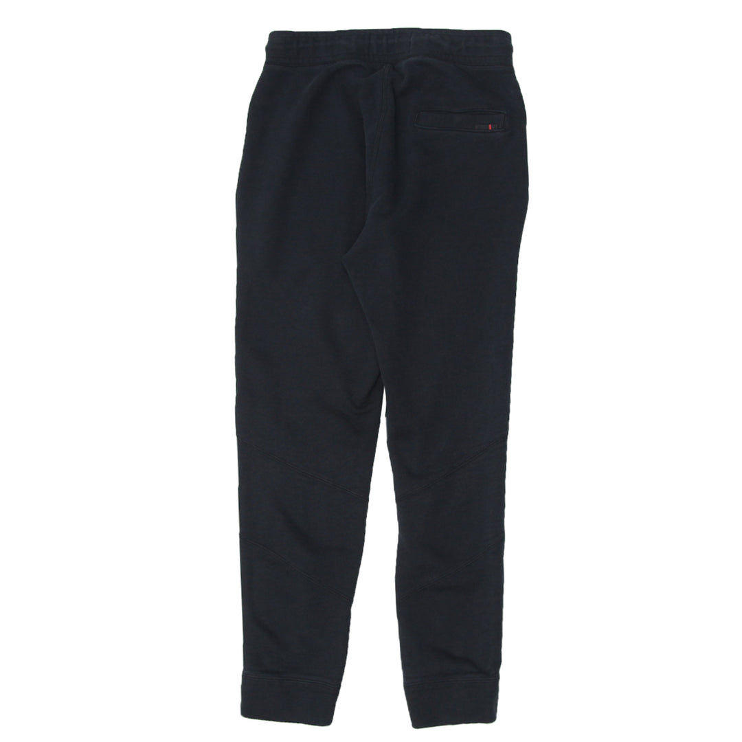 Mens Air Jordan Black Embroidered Jogger Pants