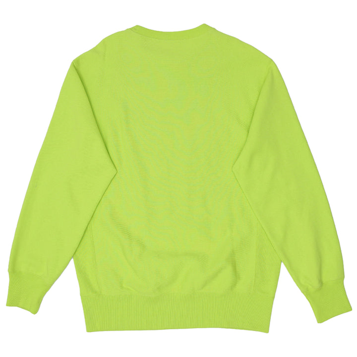 Mens Champion Reverse Weave Warm Up Crewneck Sweatshirt Green