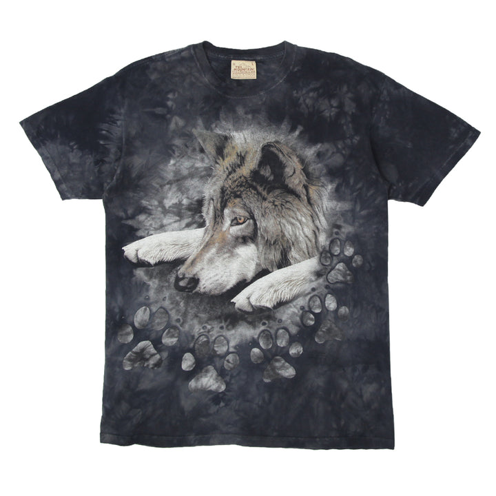 Mens The Mountain Wolf Tie Dye T-Shirt