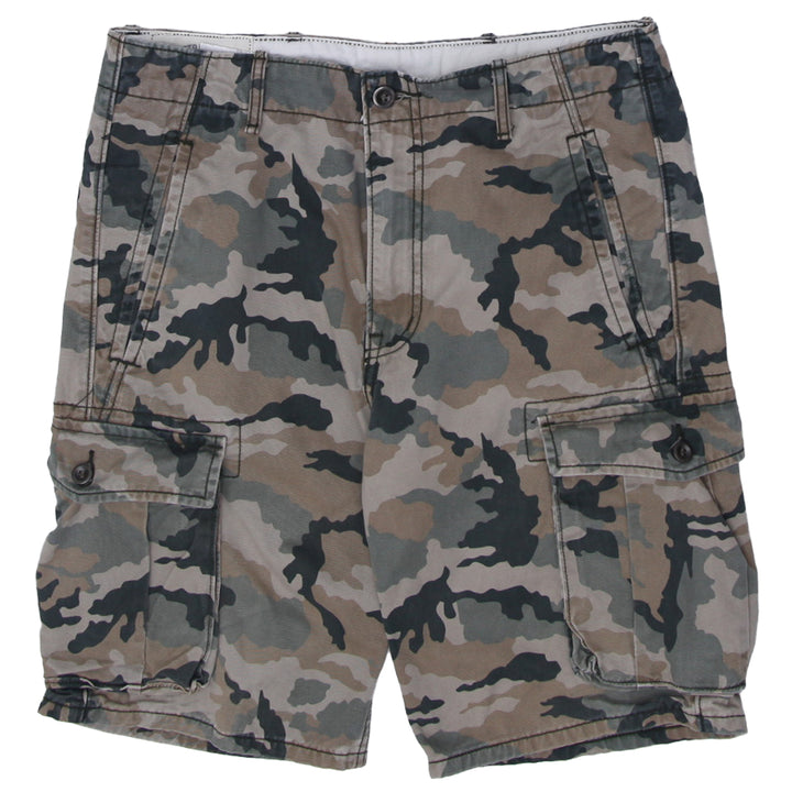 Mens Levi Strauss Camouflage Cargo Shorts