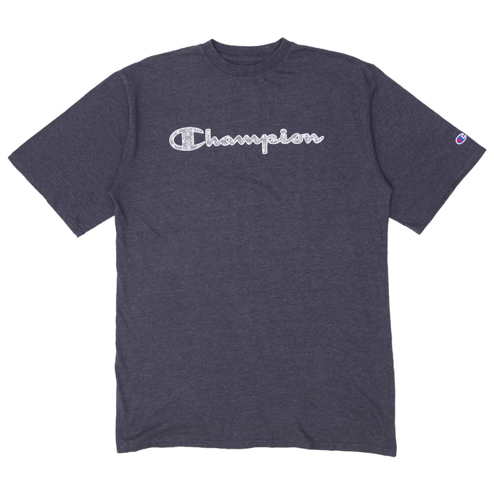 Mens Champion Gray Crrewneck T-Shirt