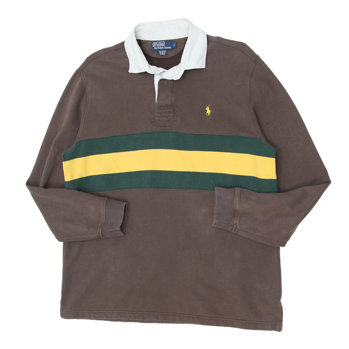 Vintage Polo by Ralph Lauren Striped Rugby Shirt