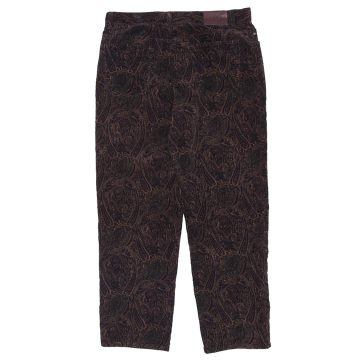 Ladies Lauren Ralph Lauren Paisley Corduroy Pants