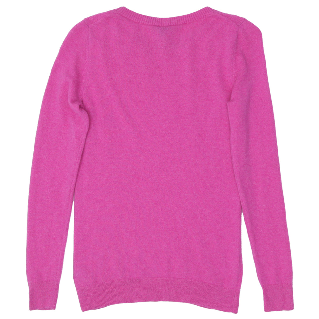 Ladies Talbots 100% Pure Cashmere Sweater Pink