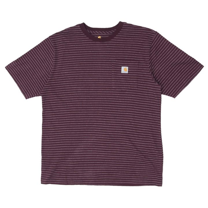 Mens Carhartt Original Fit Stripe Pocket T-Shirt