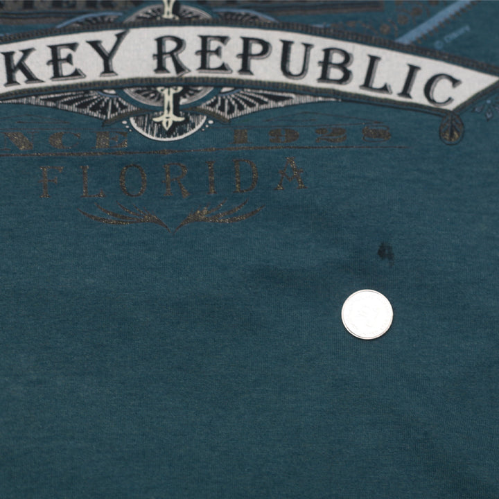 Vintage The "Mickey Republic" Sherry's Best T-Shirt Made in USA Disney Graphic XL