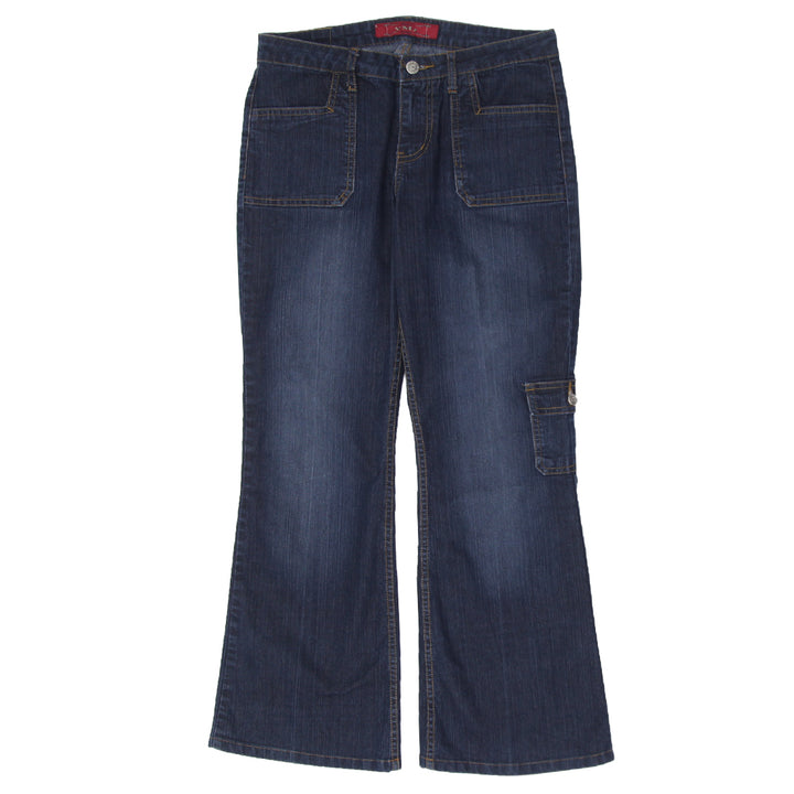 Y2K Cargo Flared Jeans