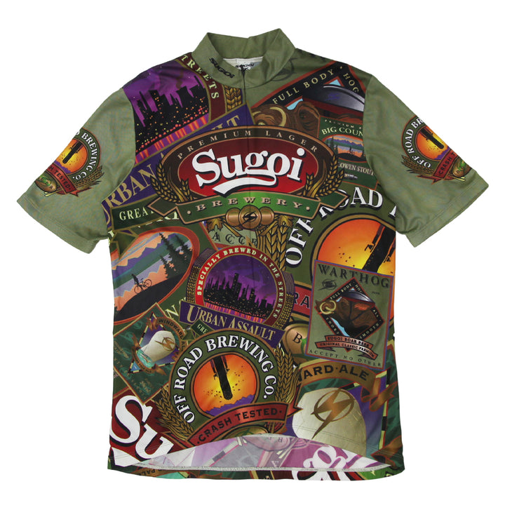 Mens Sugoi All Over Print Cycling Jersey