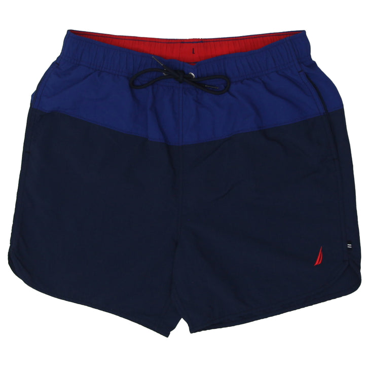 Mens Nautica Embroidered Logo Swim Shorts