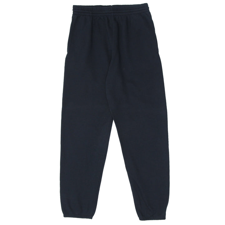 Mens Fruit of The Loom Black Fleece Sweatpants