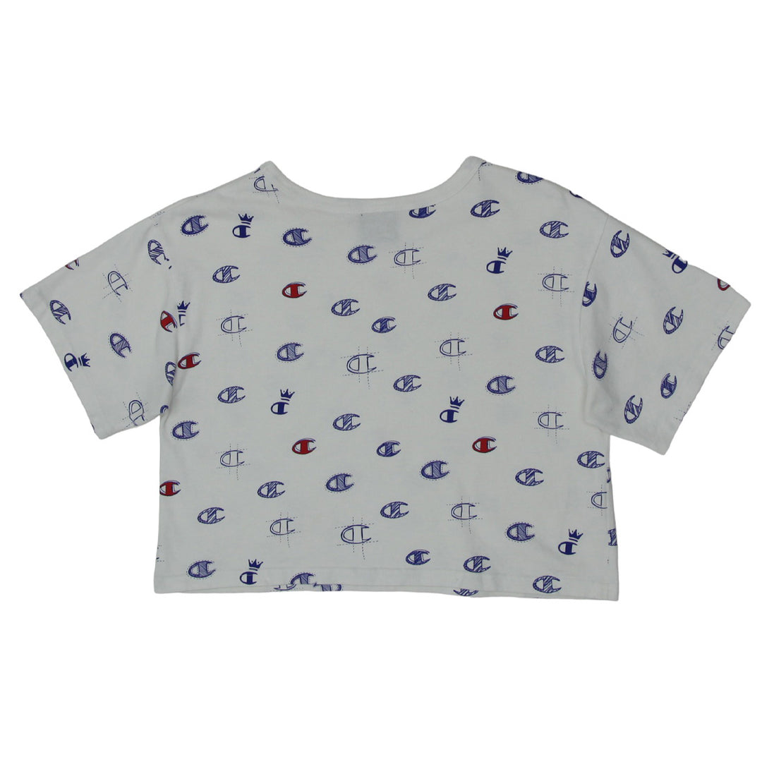 Ladies Champion Logo Print Boxy T-Shirt