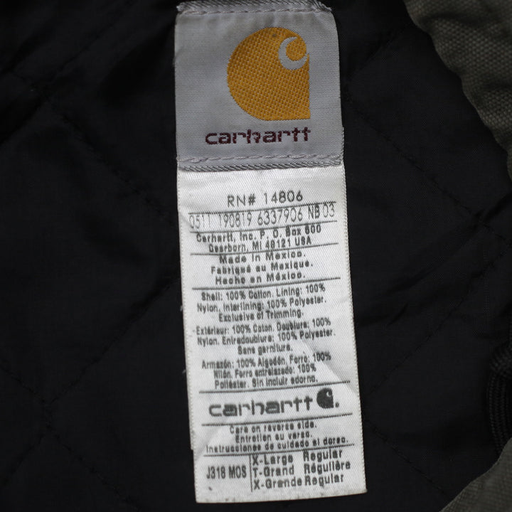 Mens Carhartt J318 MOS Hooded Work Jacket