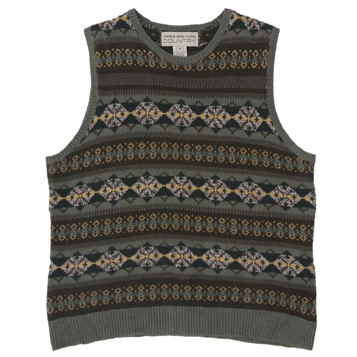 Ladies Jones New York Sleeveless Sweater Vest