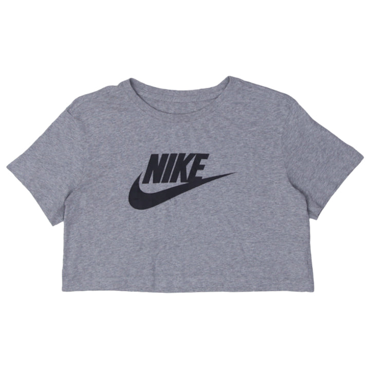 Ladies Nike Print Loose Fit Crop T-Shirt