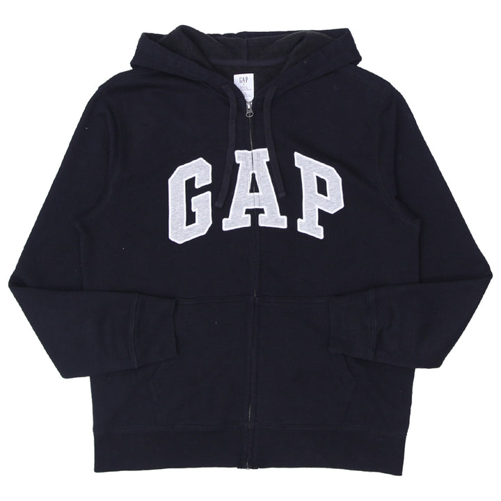 Mens GAP Full Zip Black Hoodie