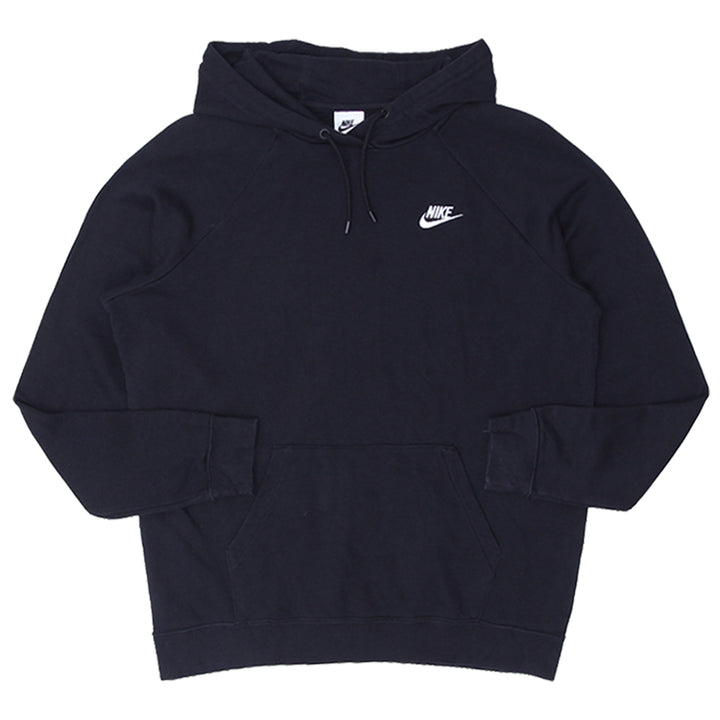 Mens Nike Embroidered Black Pullover Hoodie