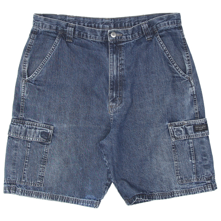 Mens Wrangler Cargo Denim Shorts