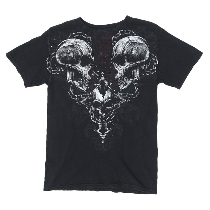 Mens Alstyle Apparel & Activewear Skull Print T-Shirt