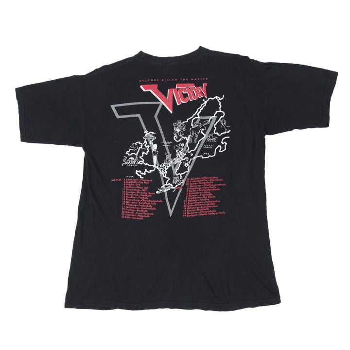 Vintage Victory Culture Killed The Native Band T-Shirt Single Stitch L